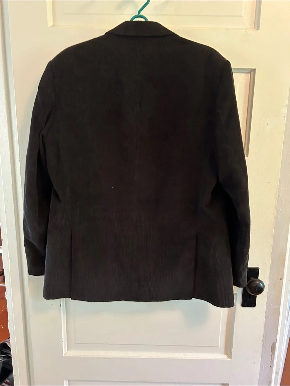 Bachrach Black Corduroy Sport Coat 40R